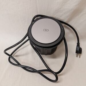 Pop-Up and Retractable Power Strip Countertop Charging Station